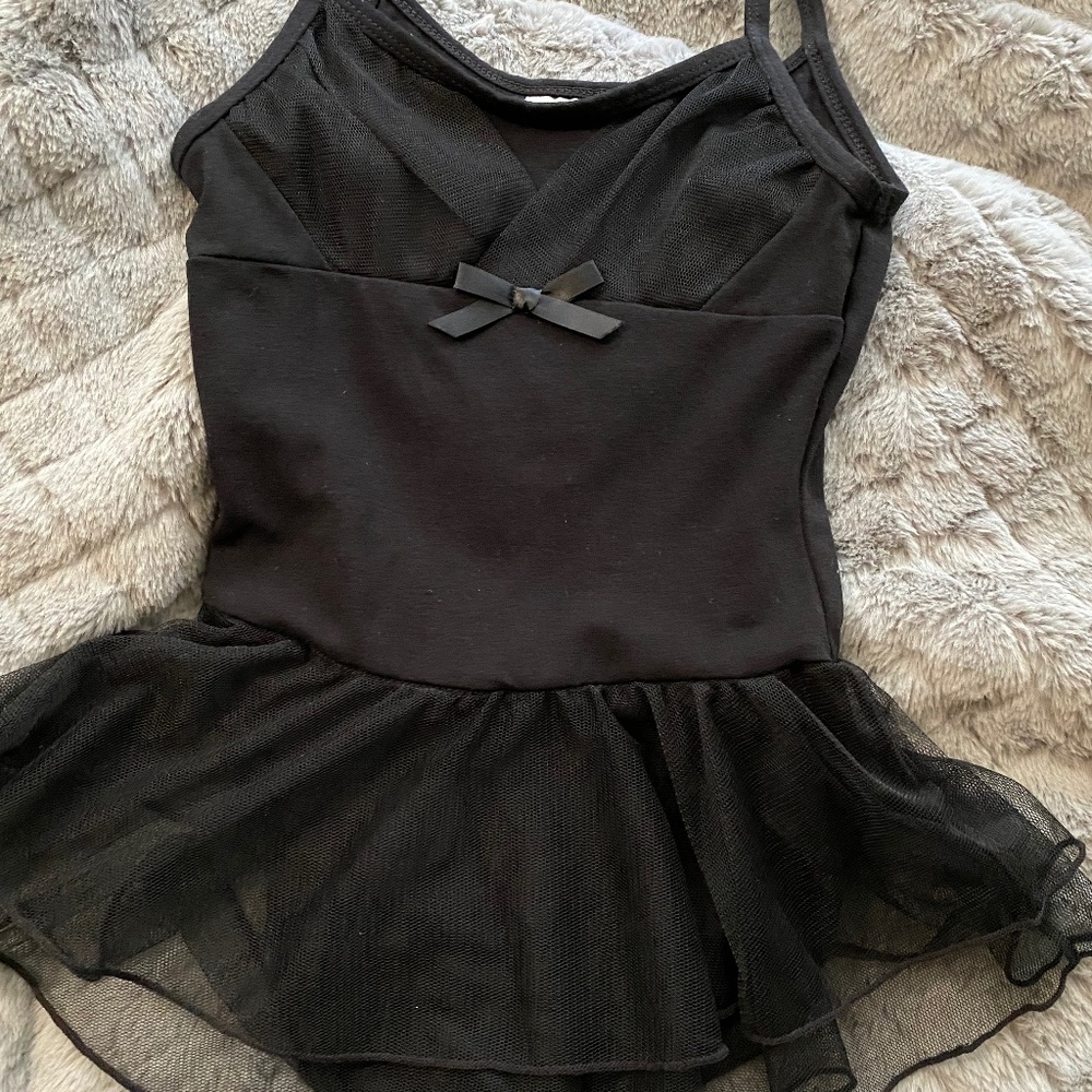 Danskin Black Dance Leotard